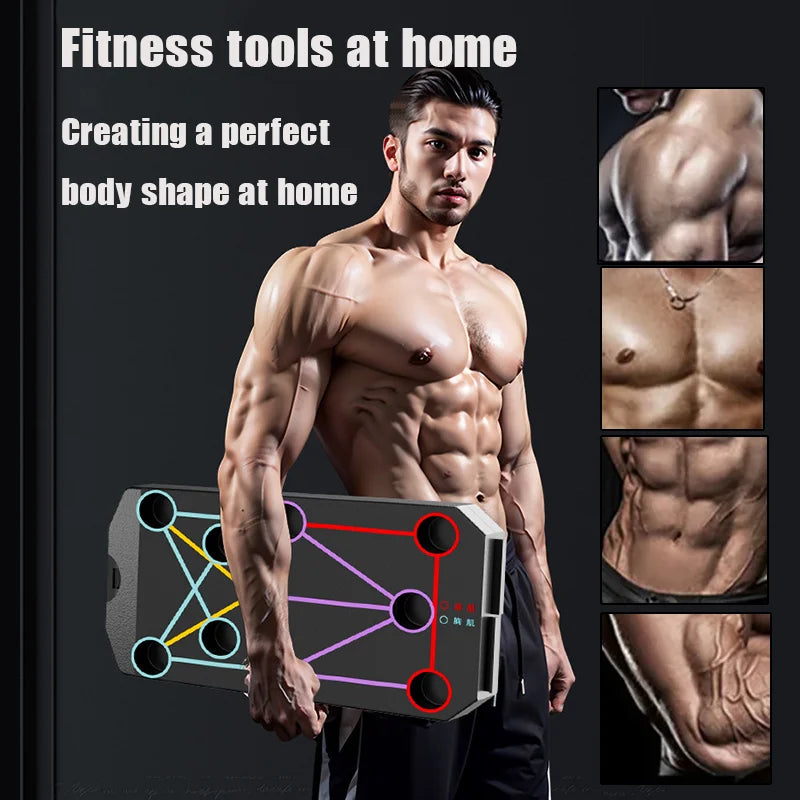 Składana deska do pompek – sprzęt fitness do domu