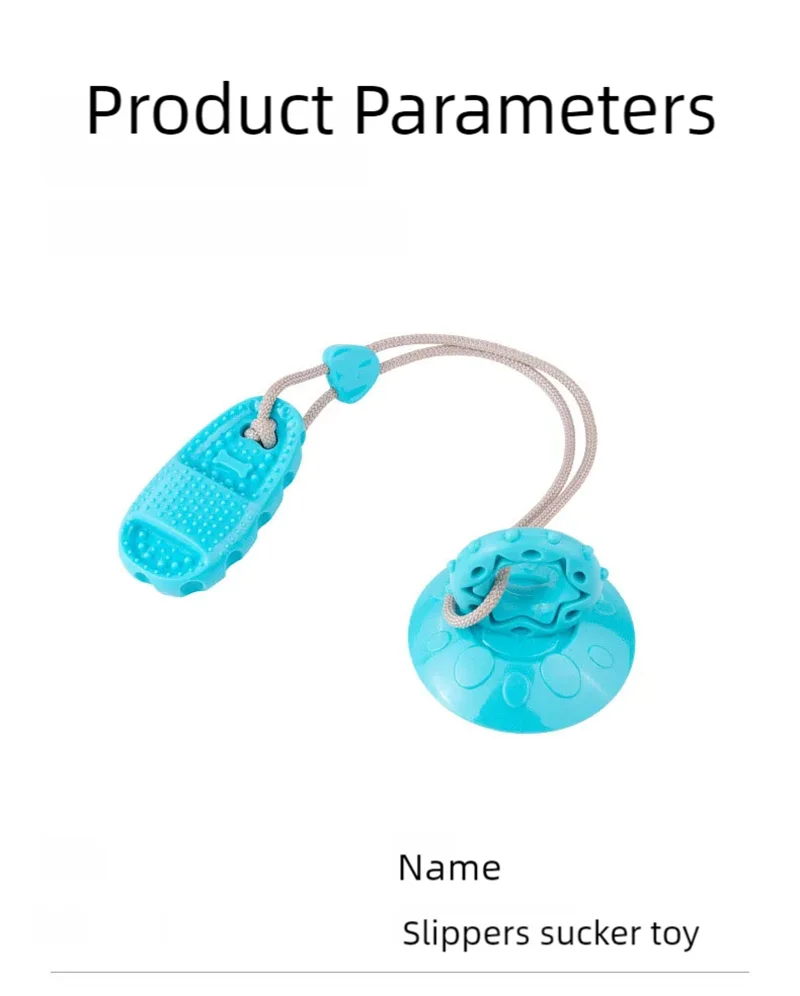 Zabawka dla psa – przyssawka, odporna na gryzienie