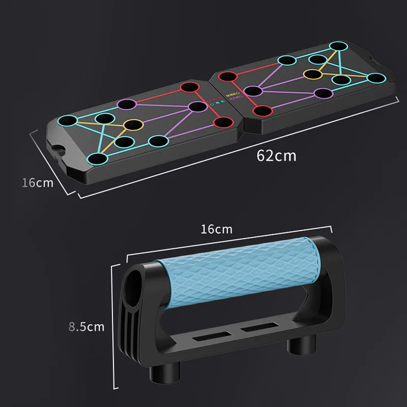 Składana deska do pompek – sprzęt fitness do domu