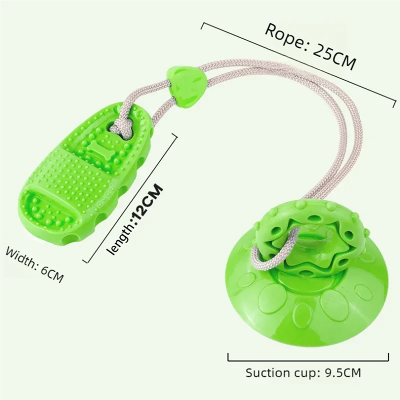 Zabawka dla psa – przyssawka, odporna na gryzienie