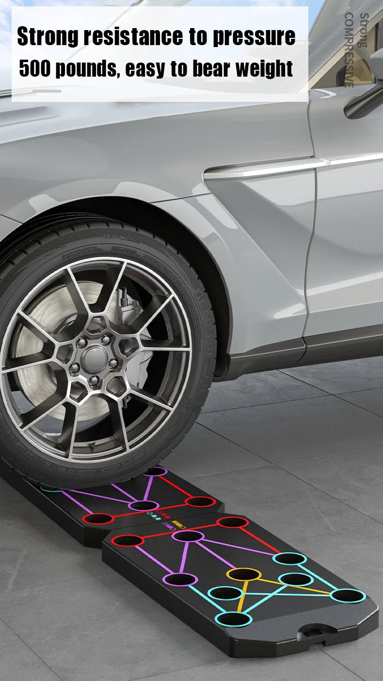 Składana deska do pompek – sprzęt fitness do domu